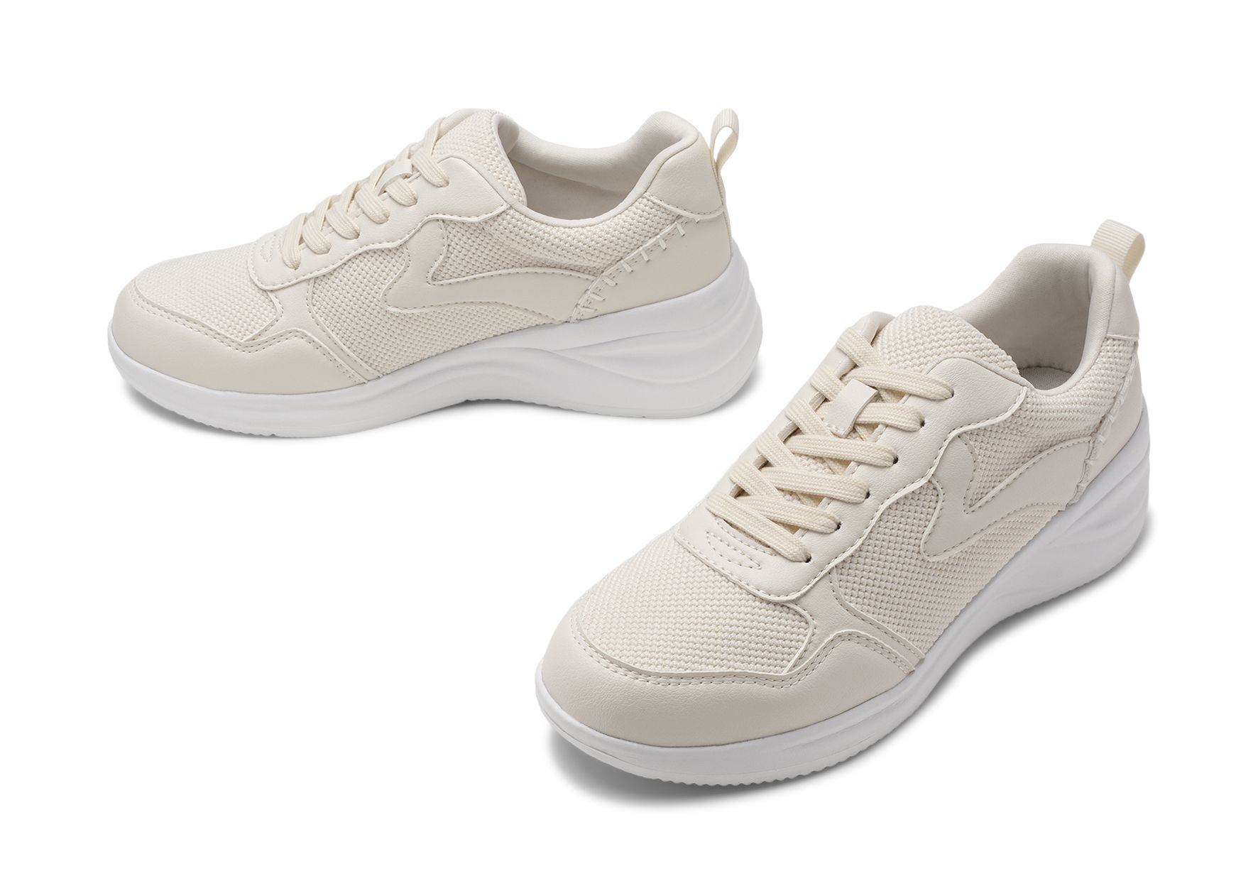 Clou Comfort - Vita Emmy - Sneakers - Storlek 40 - Bekväma