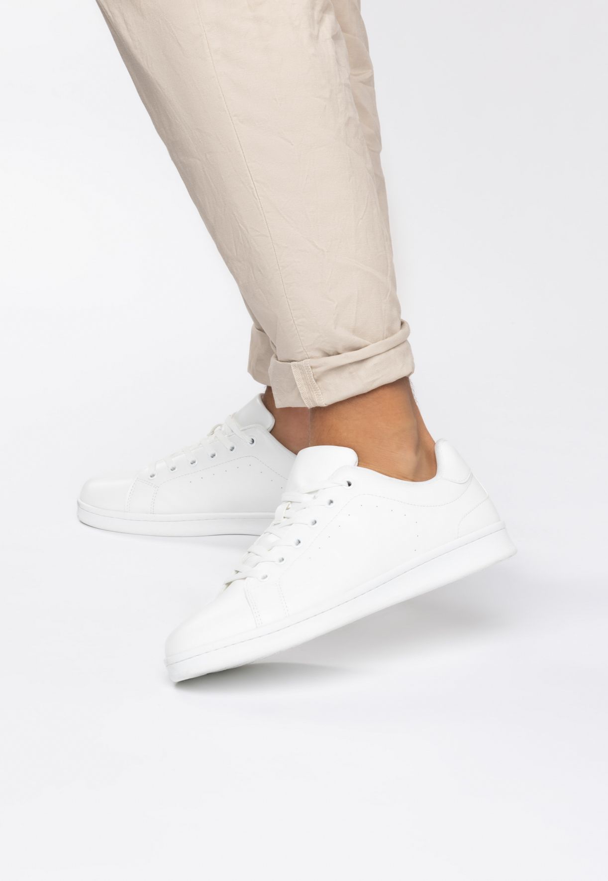 Stepside - Vita Sam - Sneakers - Storlek 42 - Clean