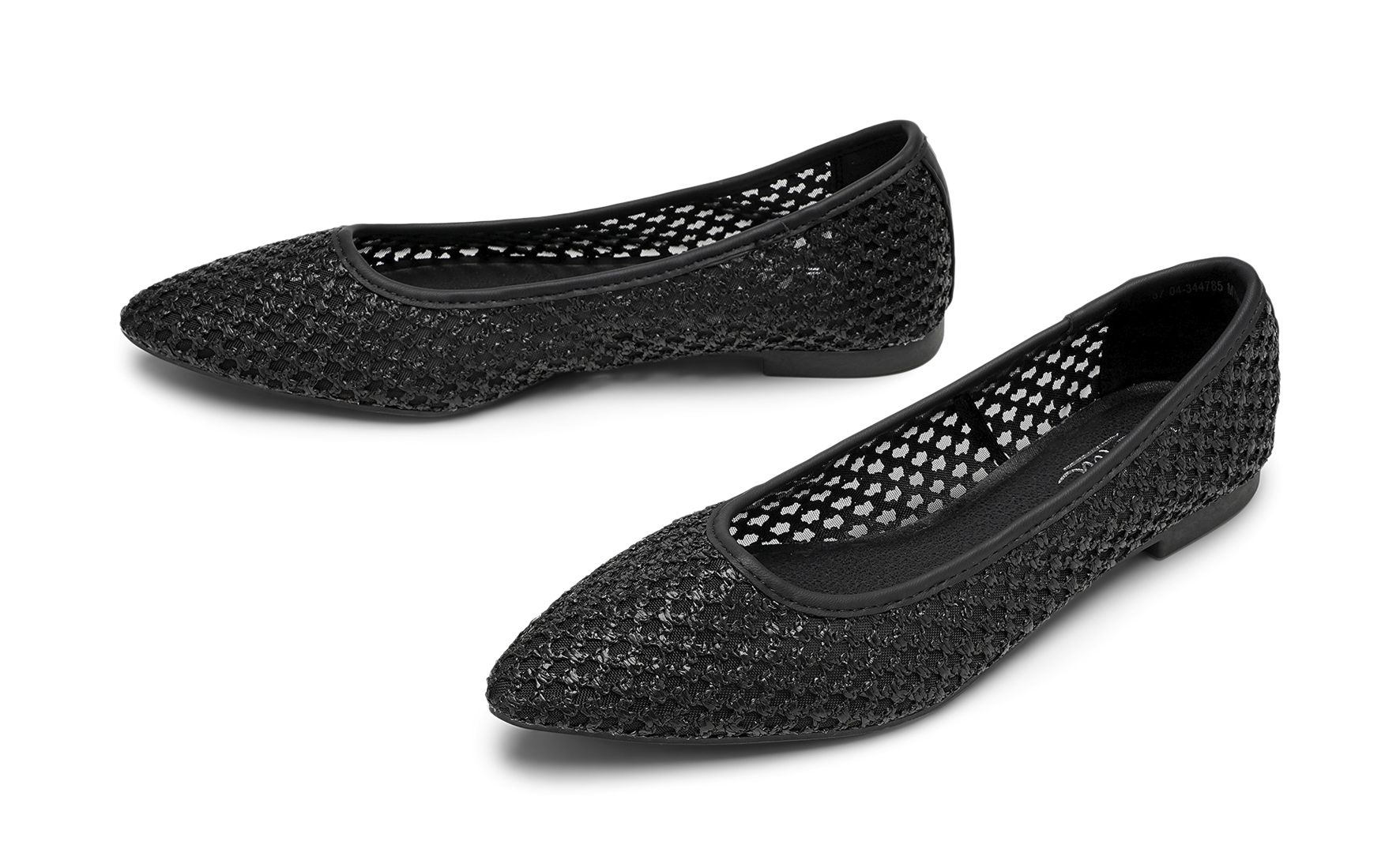 Clou - Svarta Karli - Ballerinaskor - Storlek 40 - Dekorativt material
