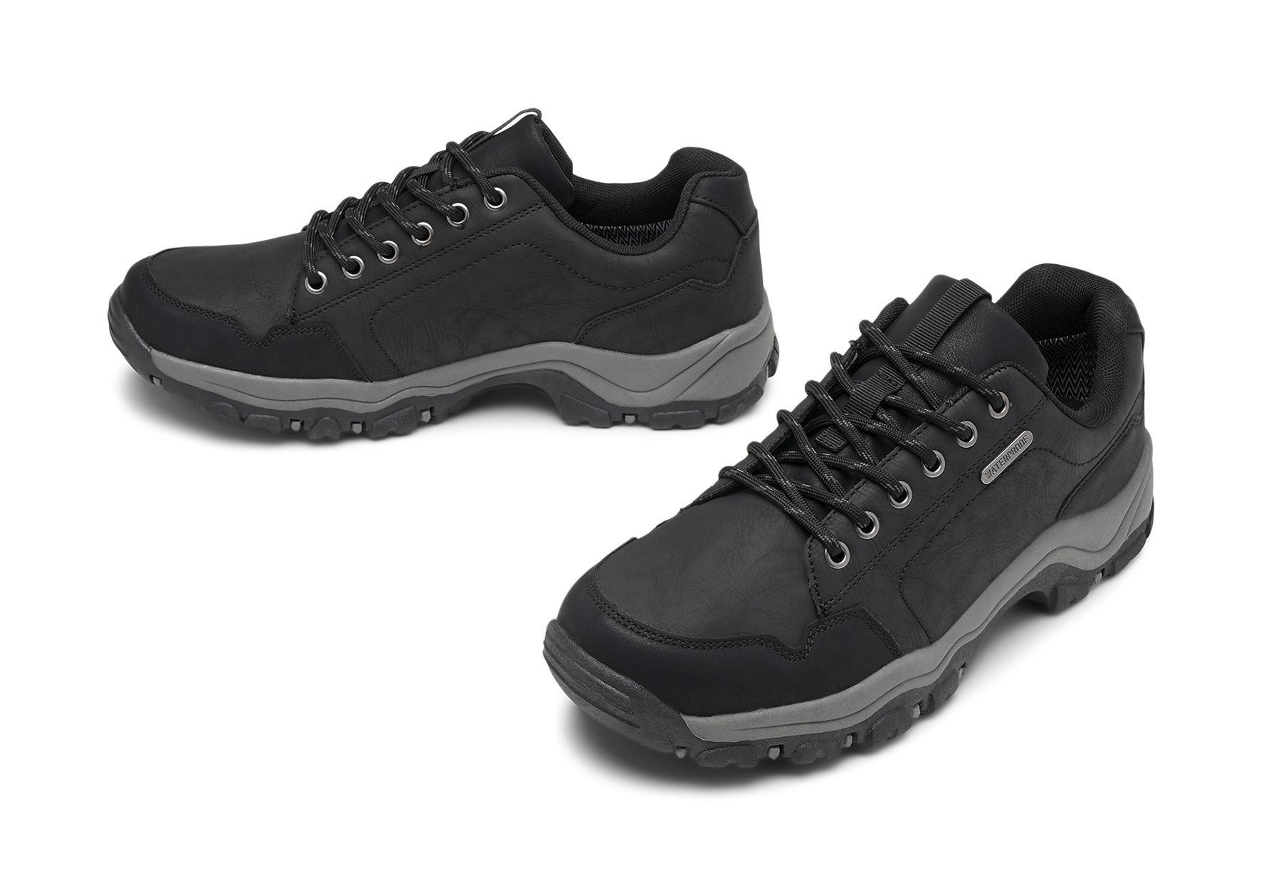 Stepside - Svarta Rocky - Snörsko waterproof - Storlek 42 - För aktiva dagar