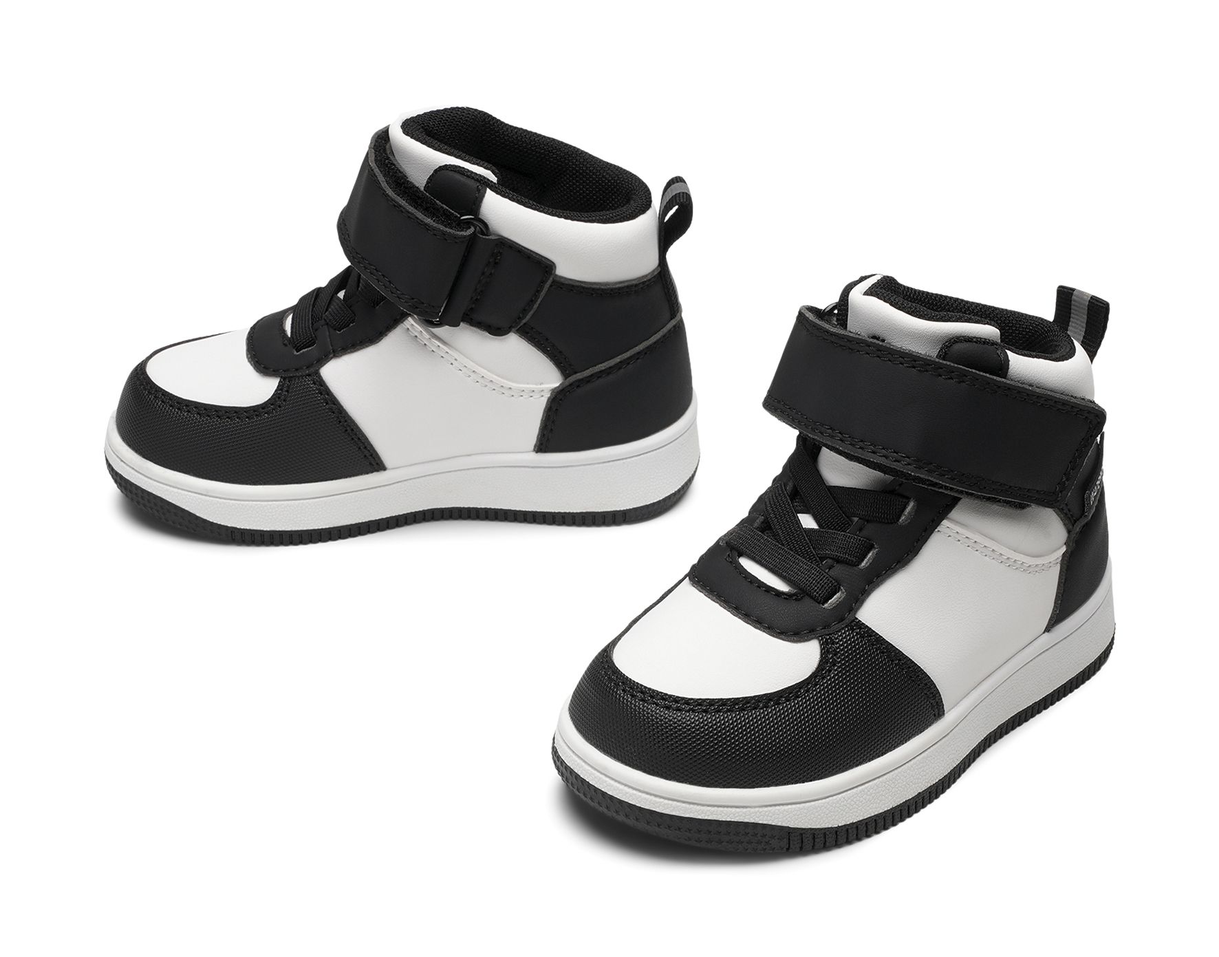 Lejon - Svarta Bailey - Höga sneakers, waterproof - Storlek 21 - Elastiska snören