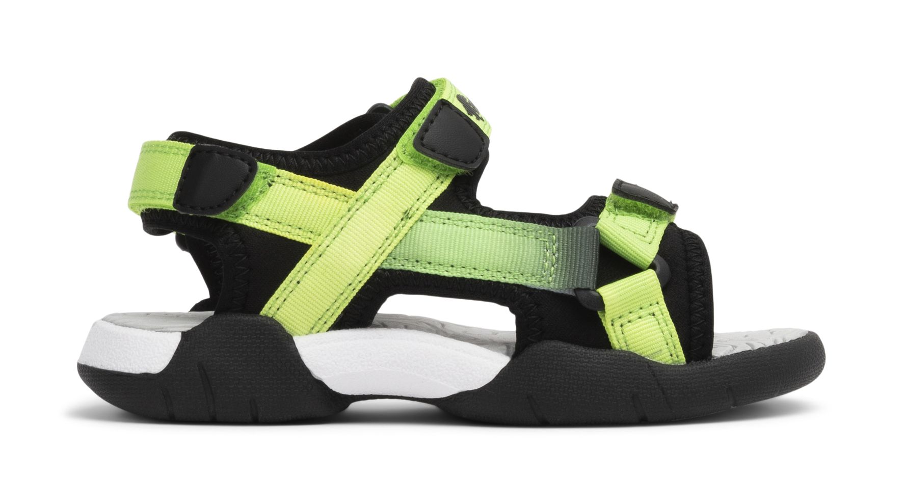 Lejon - Gröna Hiking Velcro - Sandaler - Storlek 25 - Greppsäker sula