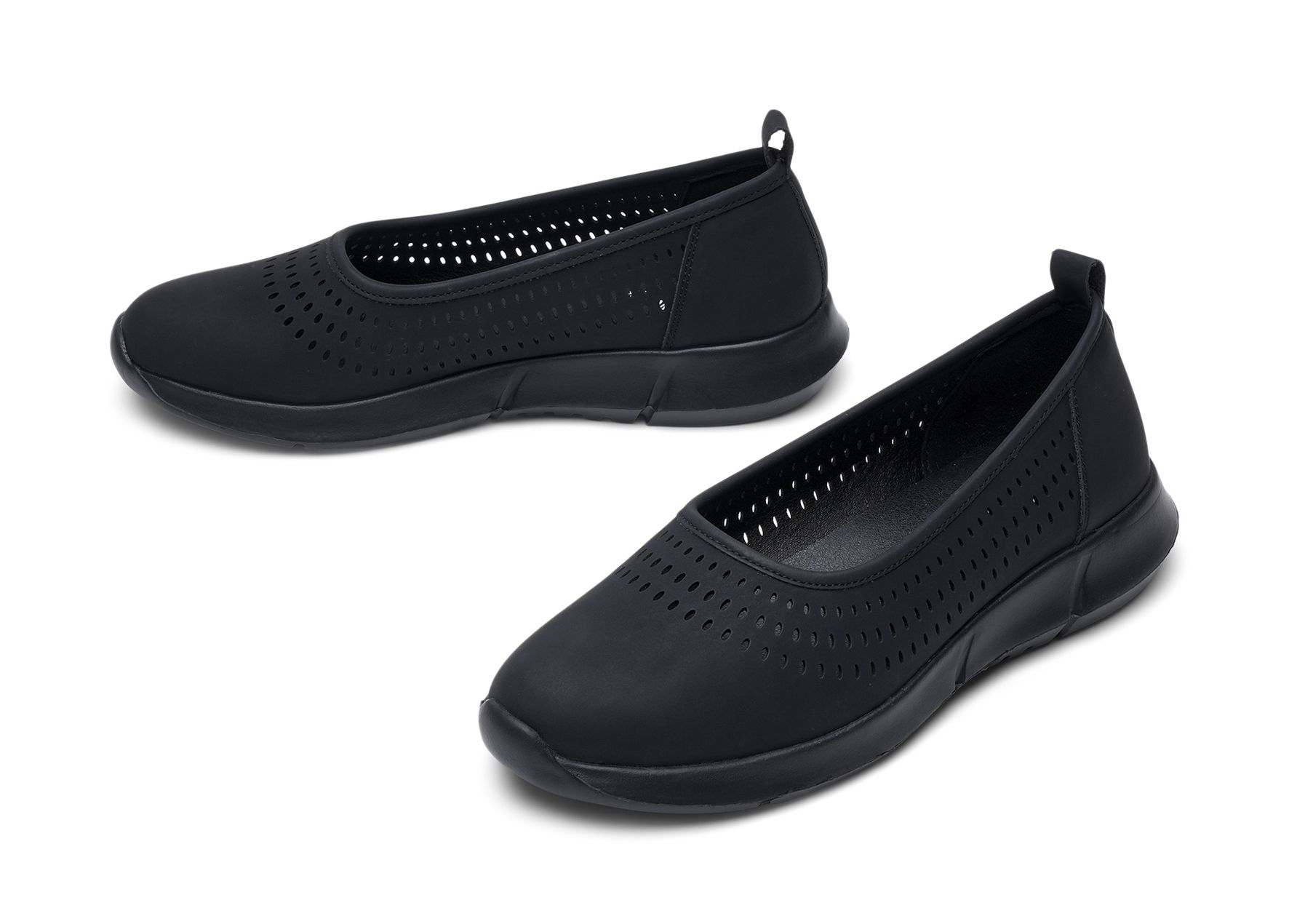 Clou Comfort - Svarta Bea - Ballerinaskor - Storlek 41 - Fina detaljer