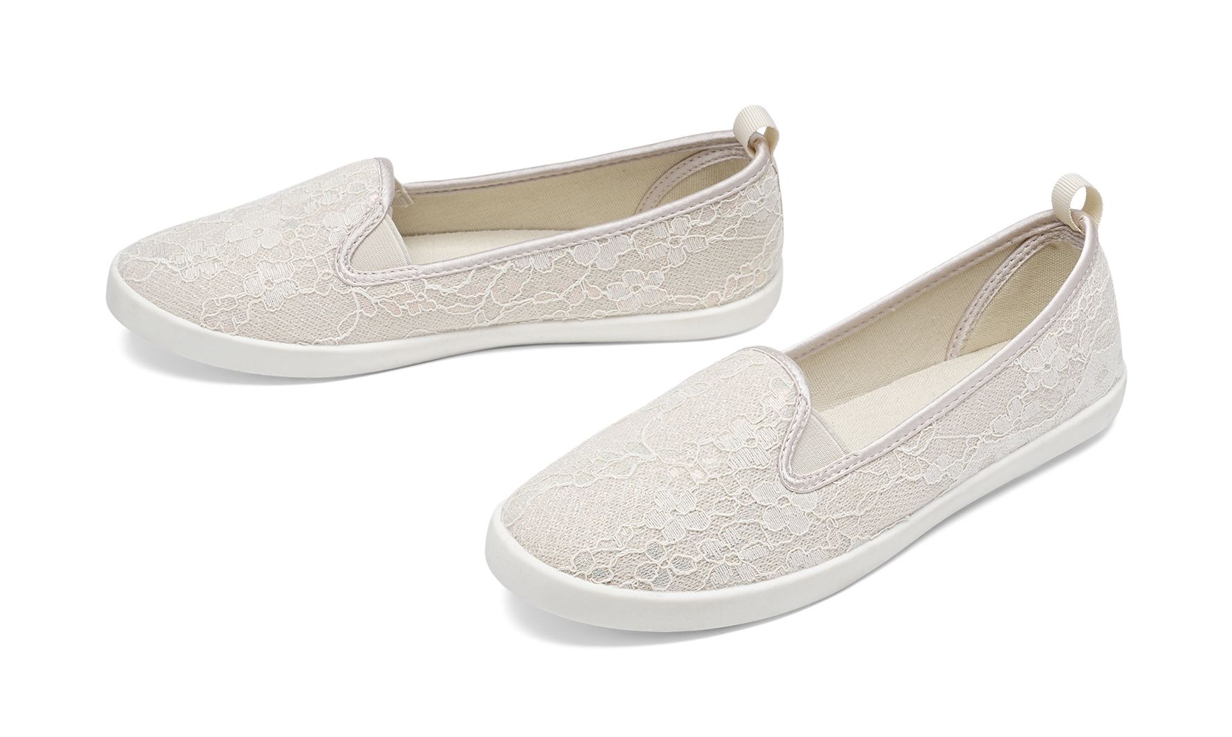 Zoey - Vita Indie - Ballerinaskor - Storlek 35 - Flexibel och mjuk sula