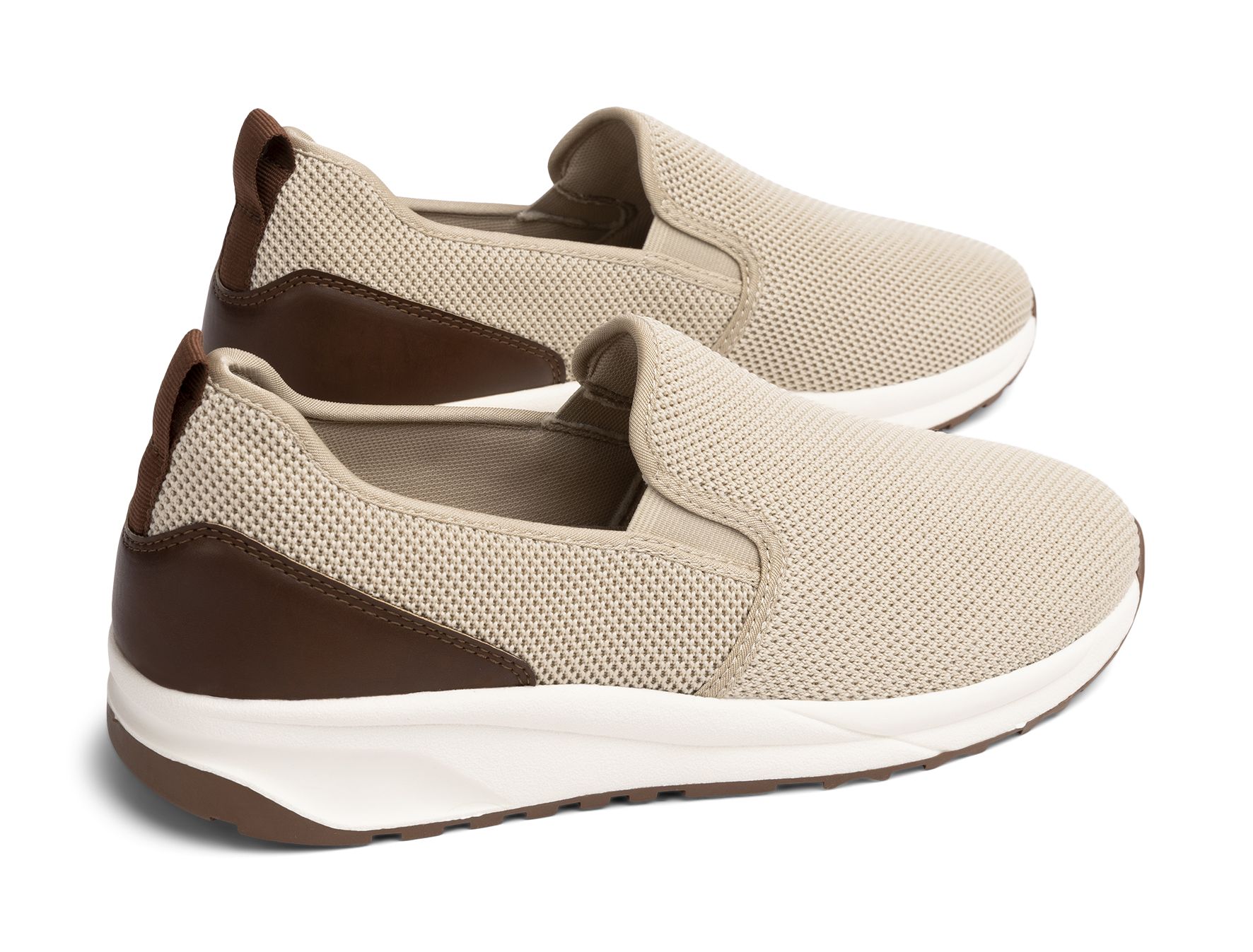 Stepside - Beigea Terry - Slip-on sneakers - Storlek 43 - Bekväma