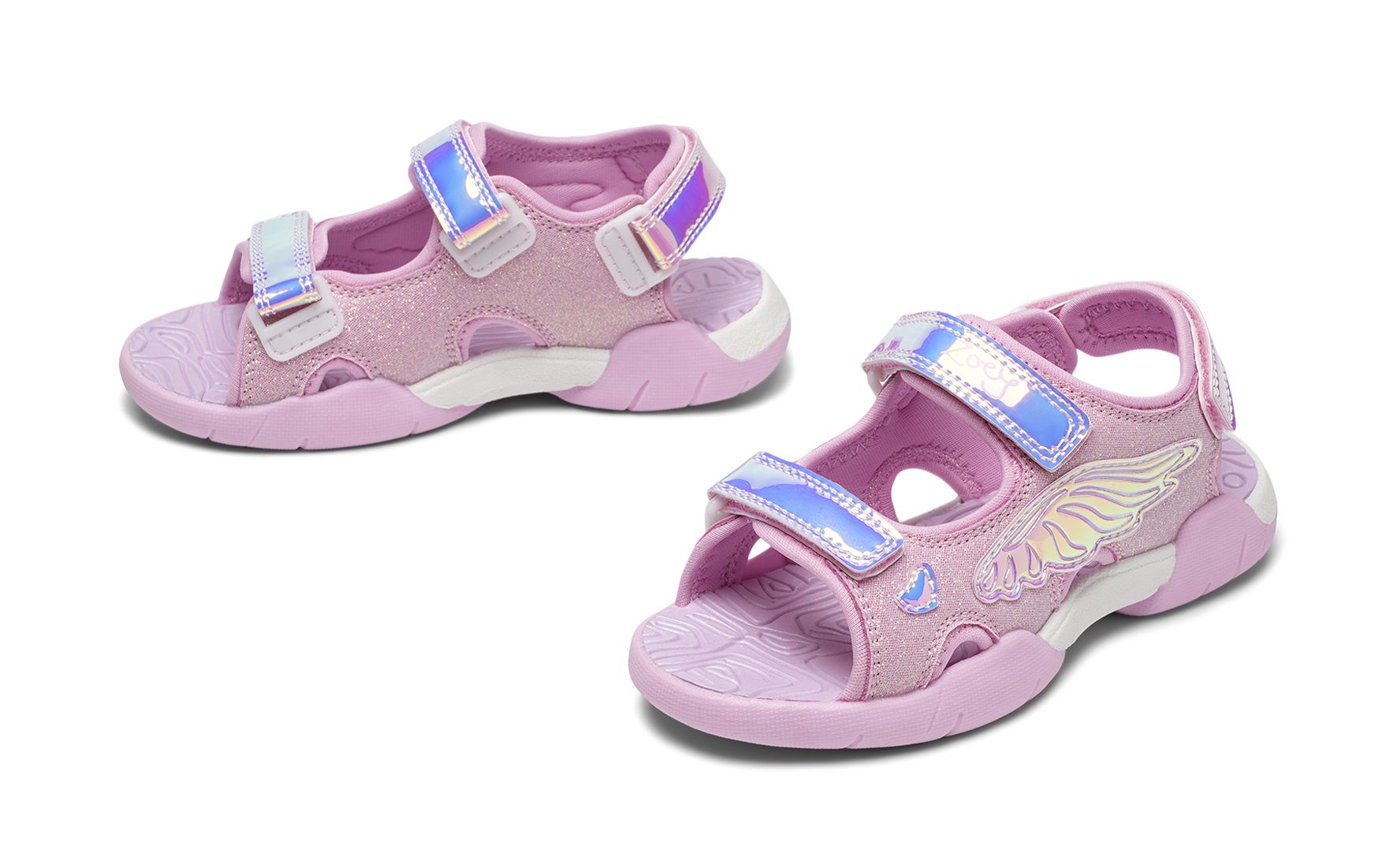 Zoey - Rosa Hiking - Sandaler - Storlek 27 - Elastiska snören