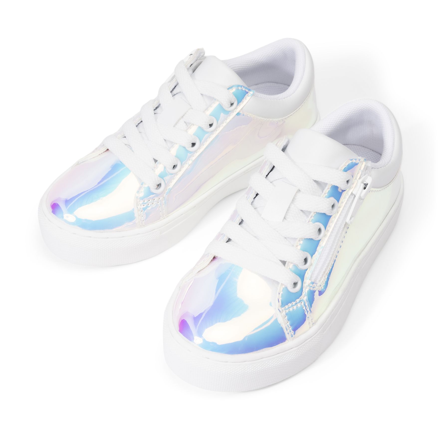 Zoey - Metallfärgade Jess Lumi - Sneakers - Storlek 25 - Dragkedja på utsidan