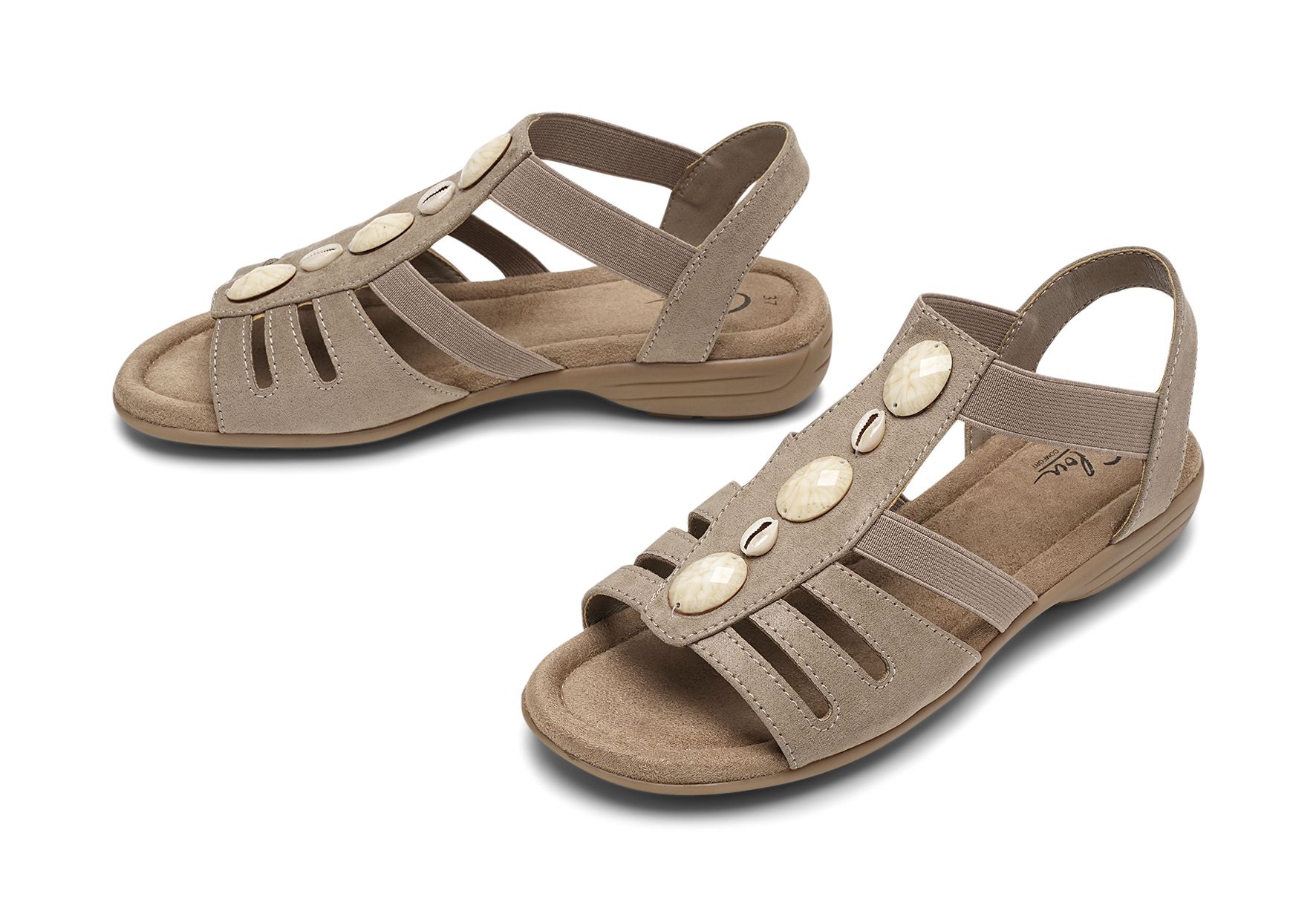 Clou Comfort - Bruna Comfy - Sandaler - Storlek 36 - Bekväma