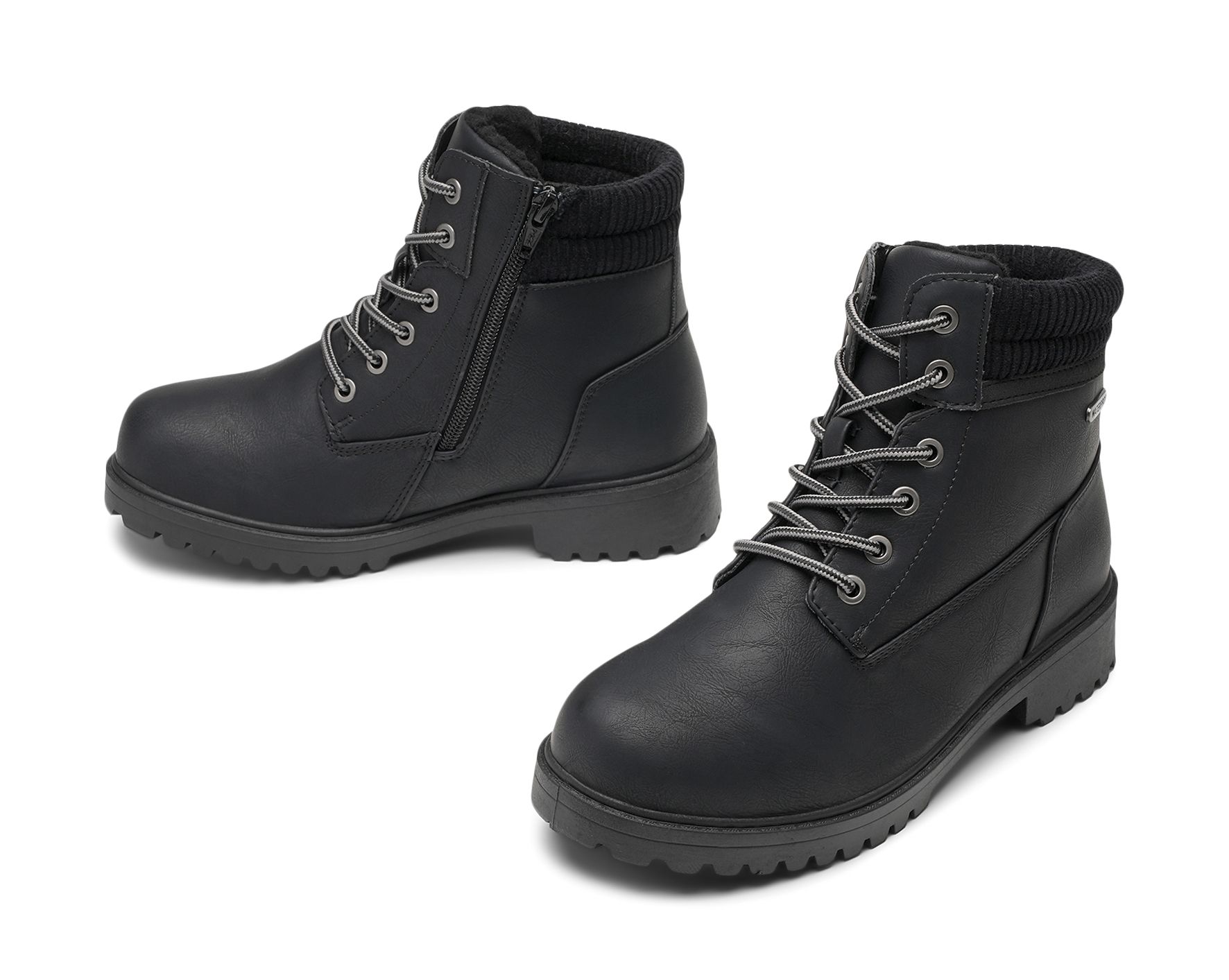 Lejon - Svarta Balboa - Varmfodrade boots, waterproof - Storlek 39 - Dekorativt material