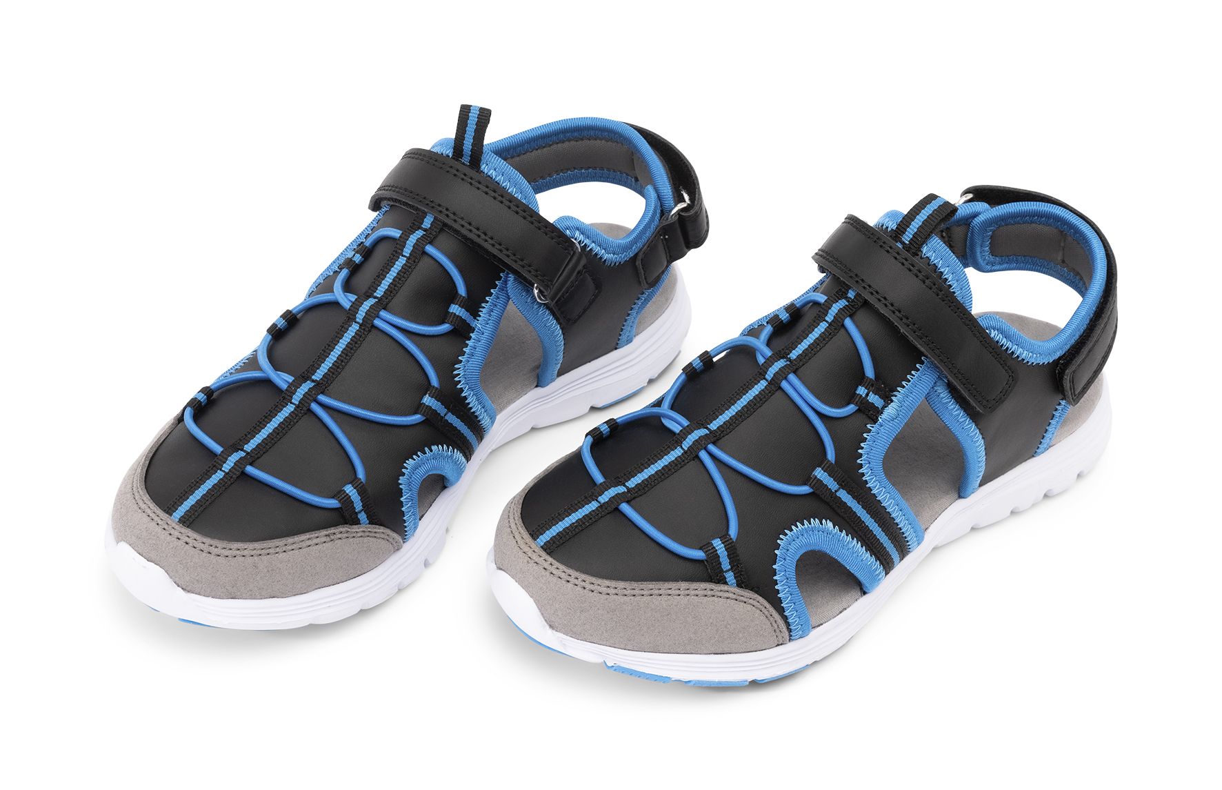 Lejon - Svarta Jamie Sporty - Sandaler - Storlek 37 - Extra slitstark tåkappa