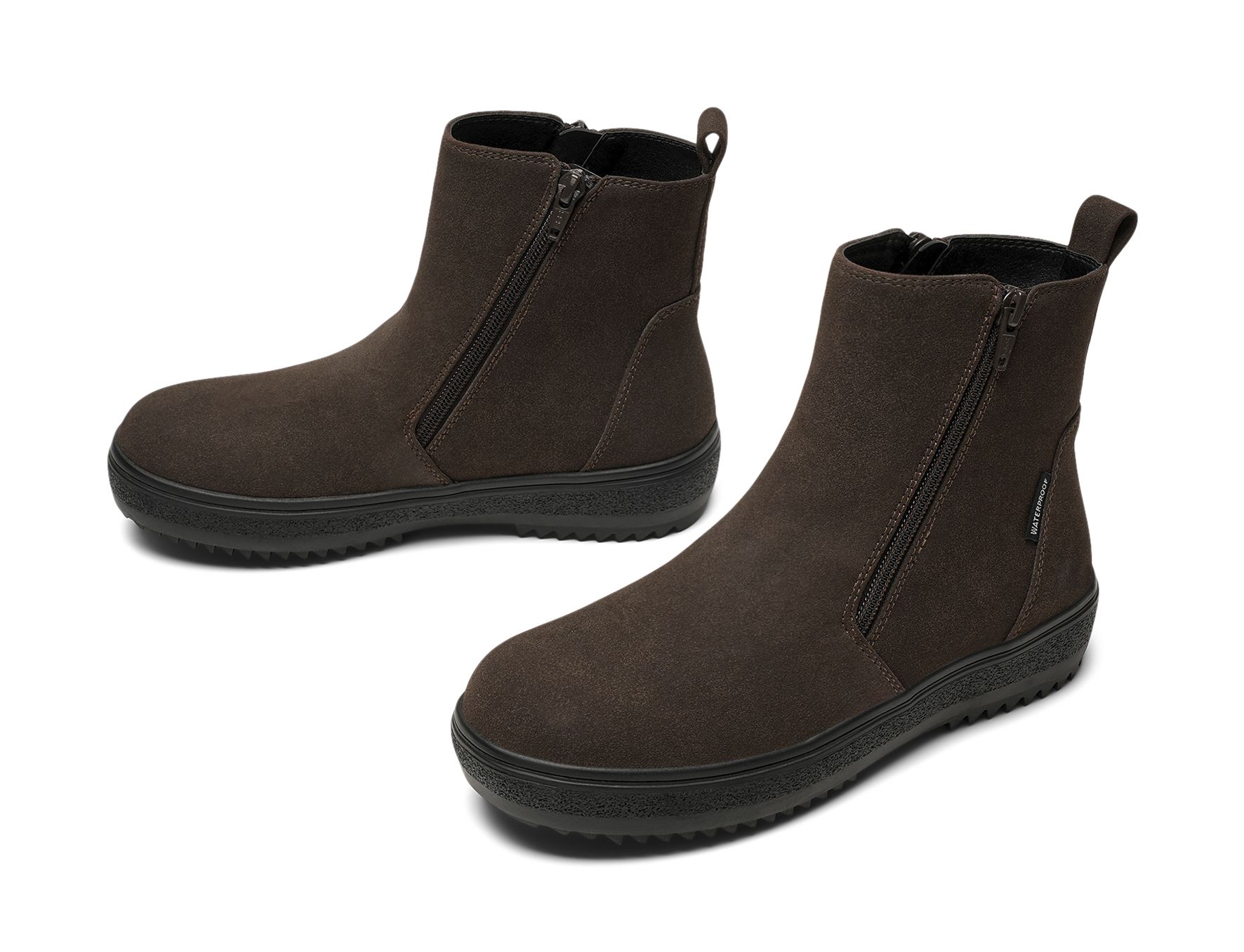 Clou - Bruna Peak - Varmfodrade boots med inbyggd brodd - Storlek 39 - Dubbla dragkedjor