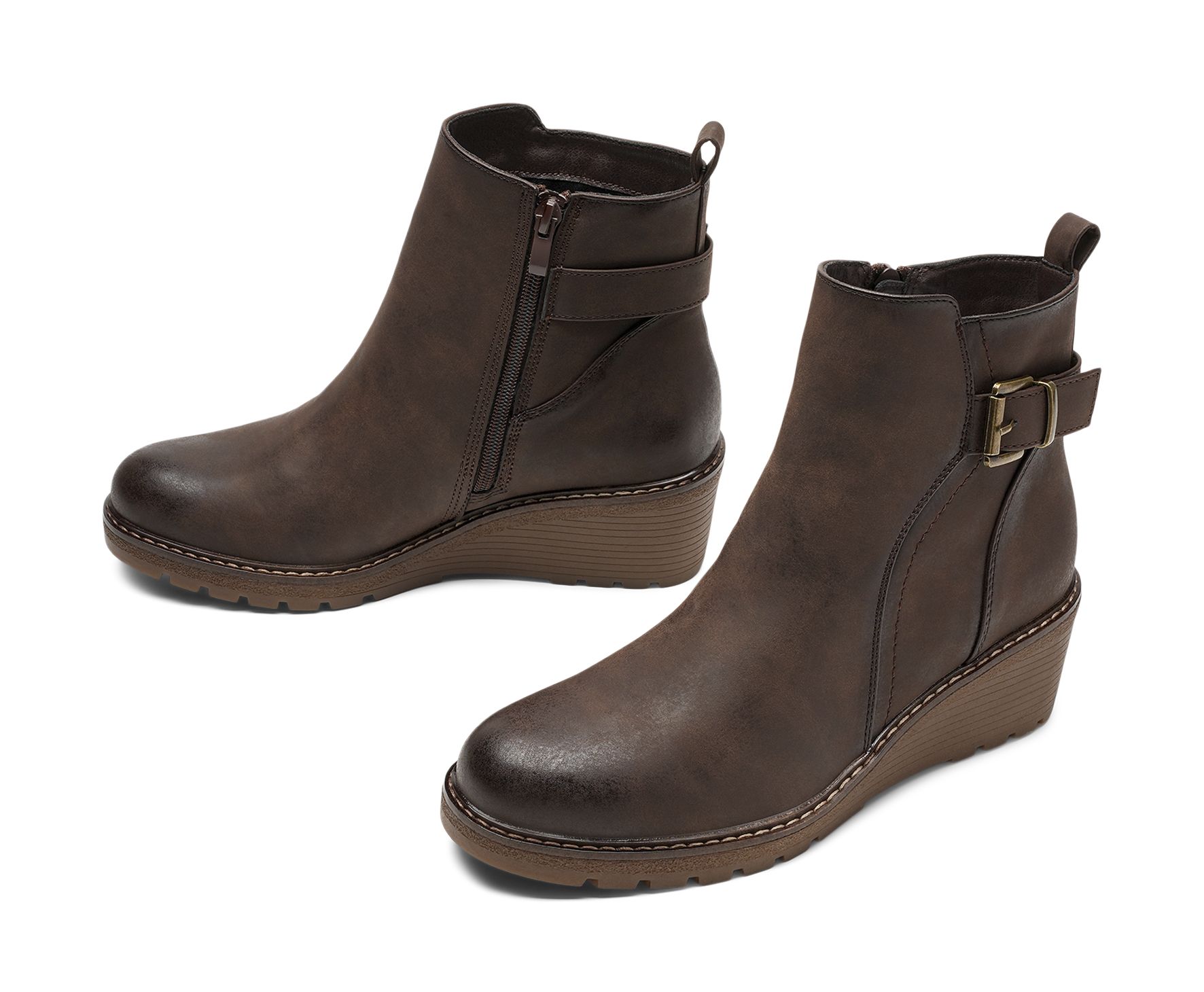 Clou - Bruna Nashi - Boots med spänne - Storlek 41 - Casual