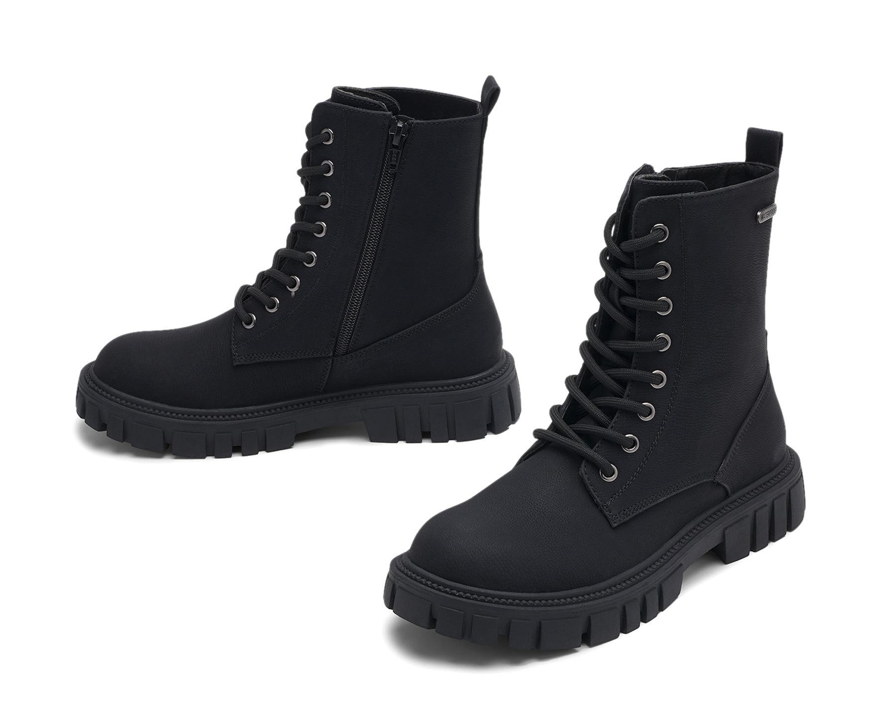 Zoey - Svarta Tessy - Kängor waterproof - Storlek 36 - Dragkedja på insidan