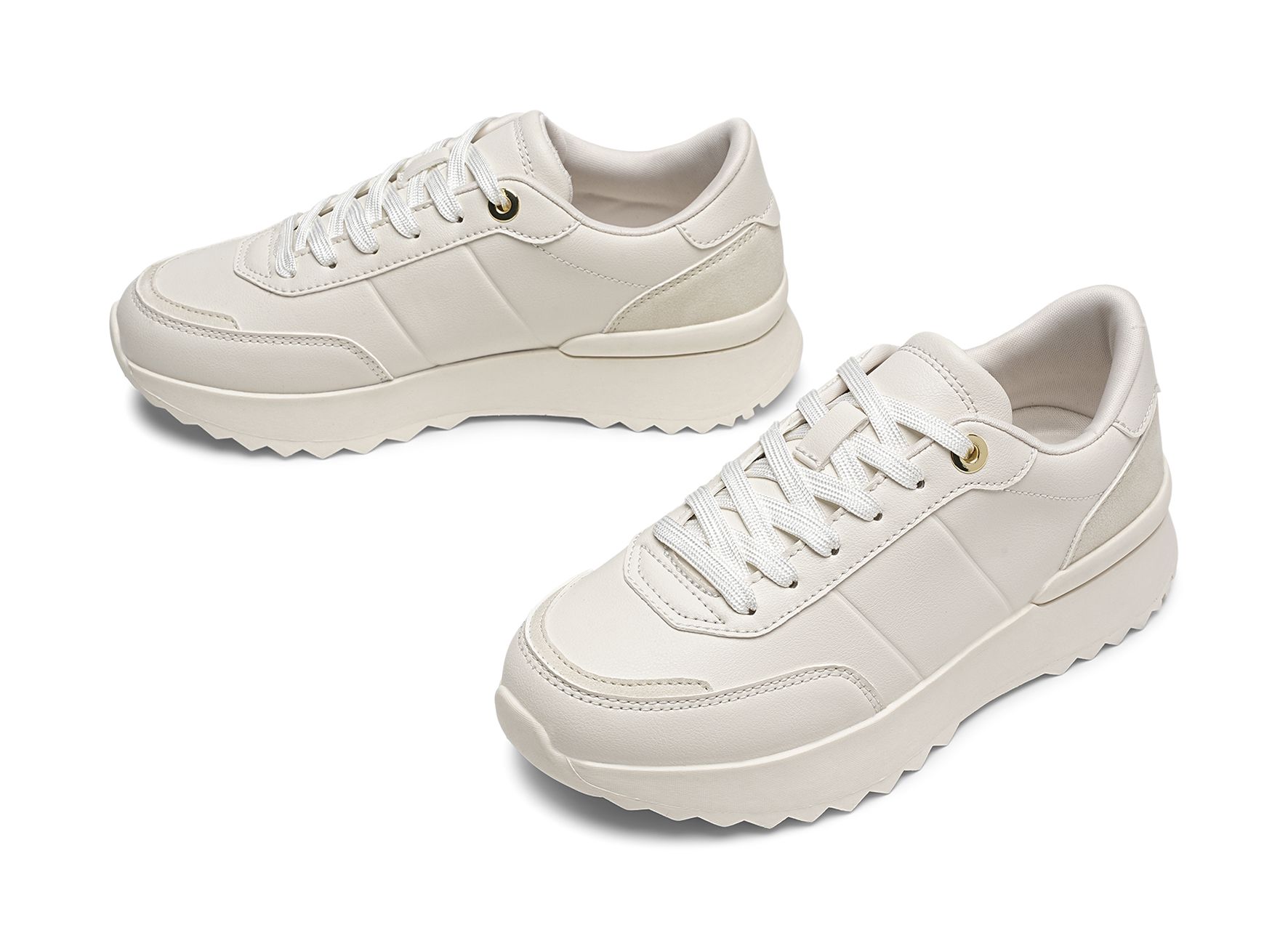 Vox - Beigea Ges - Sneakers - Storlek 42 - Perfekt vardagslook