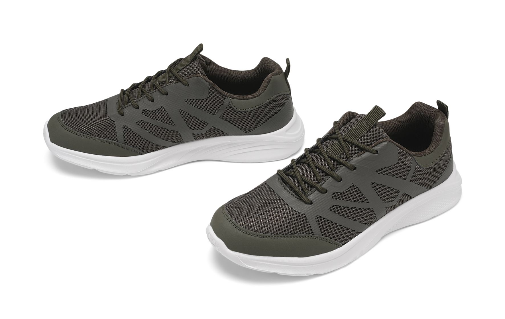 Lejon - Gröna Matteus - Sneakers - Storlek 43 - Lätta