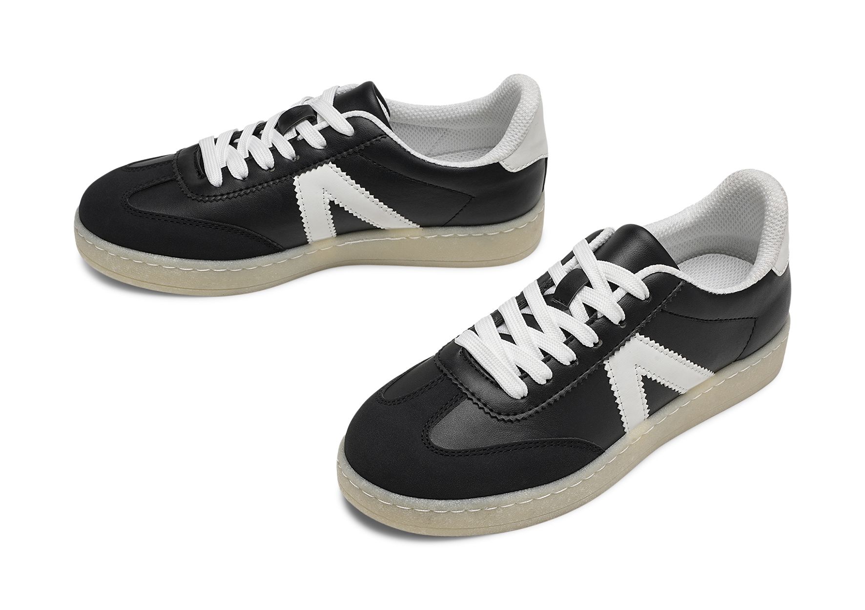 Vox - Svarta Paris - Sneakers - Storlek 36 - Bekväma