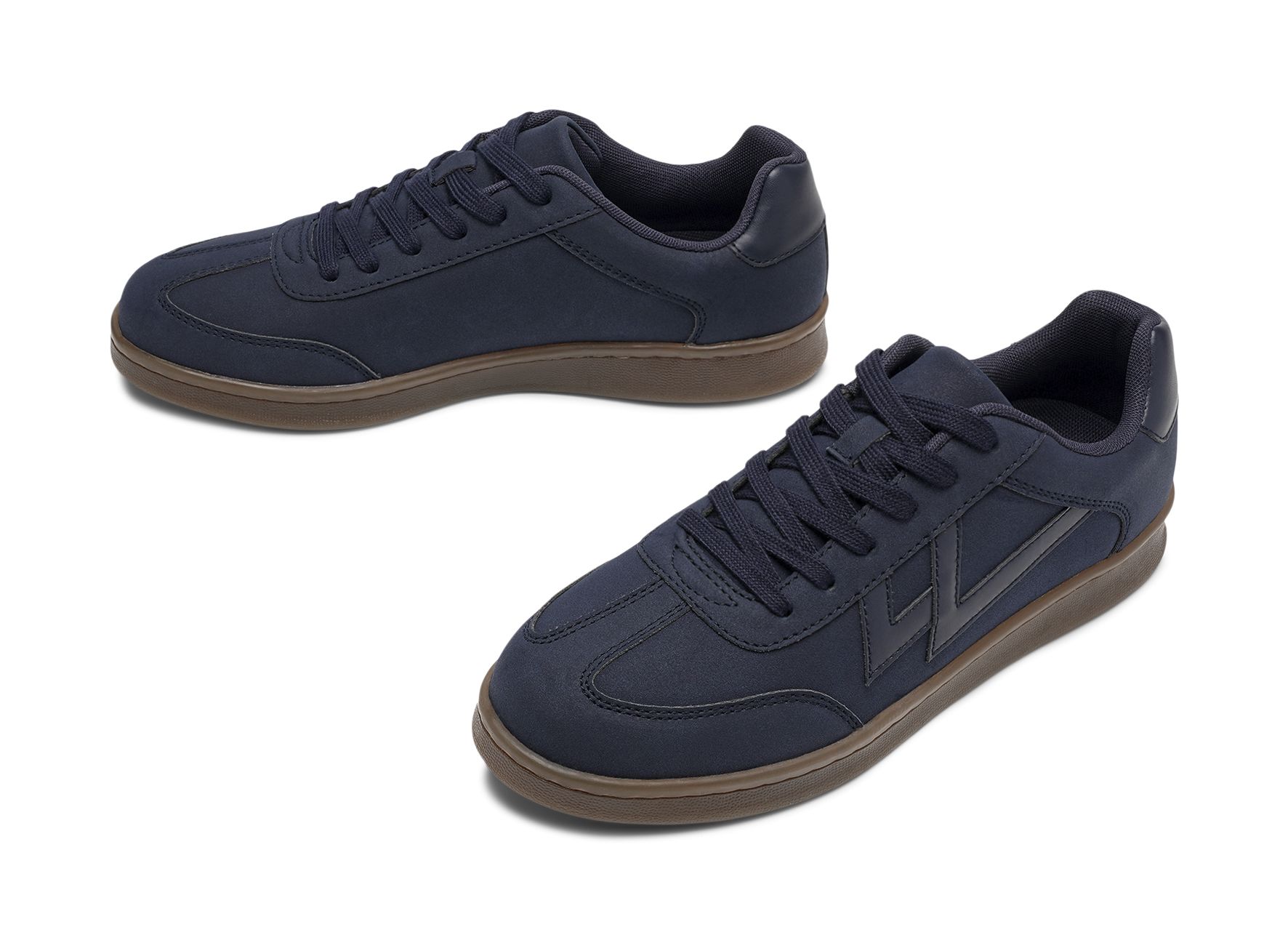 Lejon - Blåa Sam - Sneakers - Storlek 44 - Coola detaljer