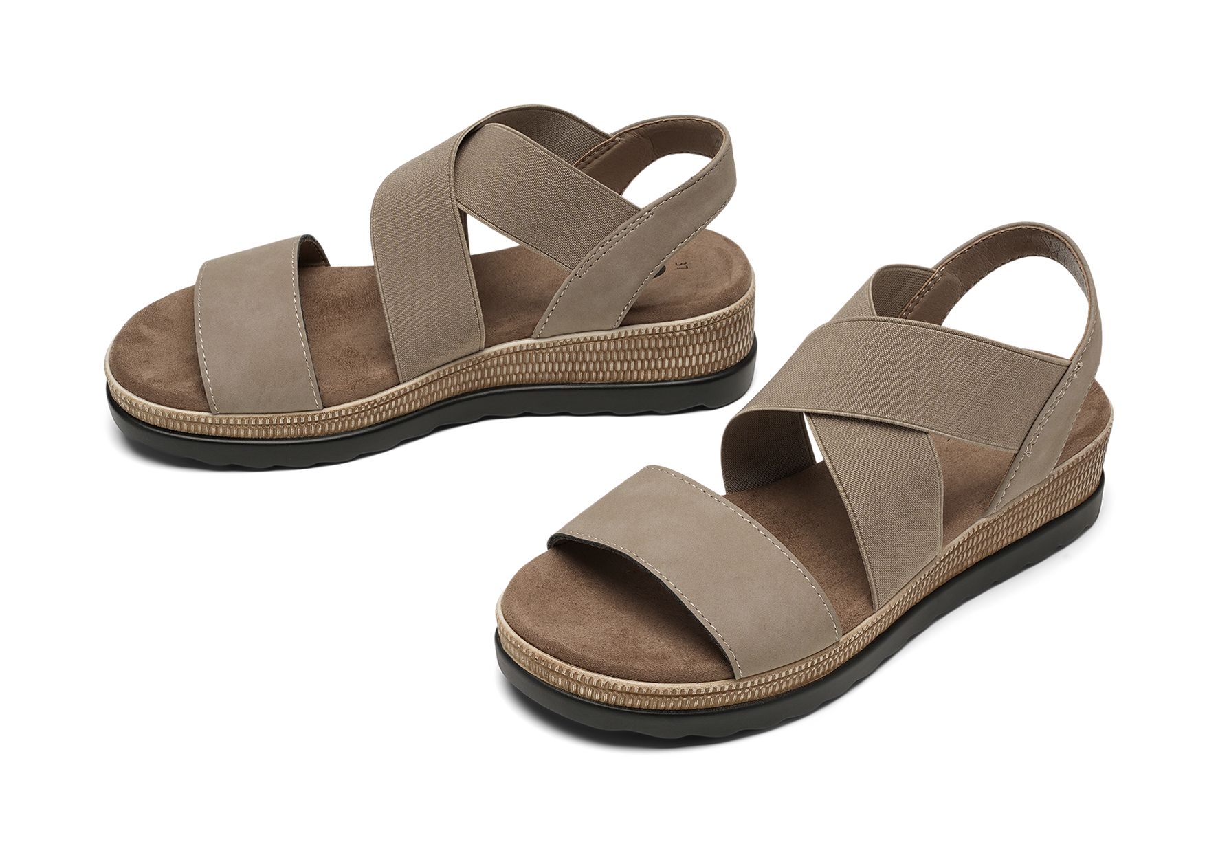 Clou Comfort - Bruna Zima - Sandaletter med remmar - Storlek 40 - Bekväma