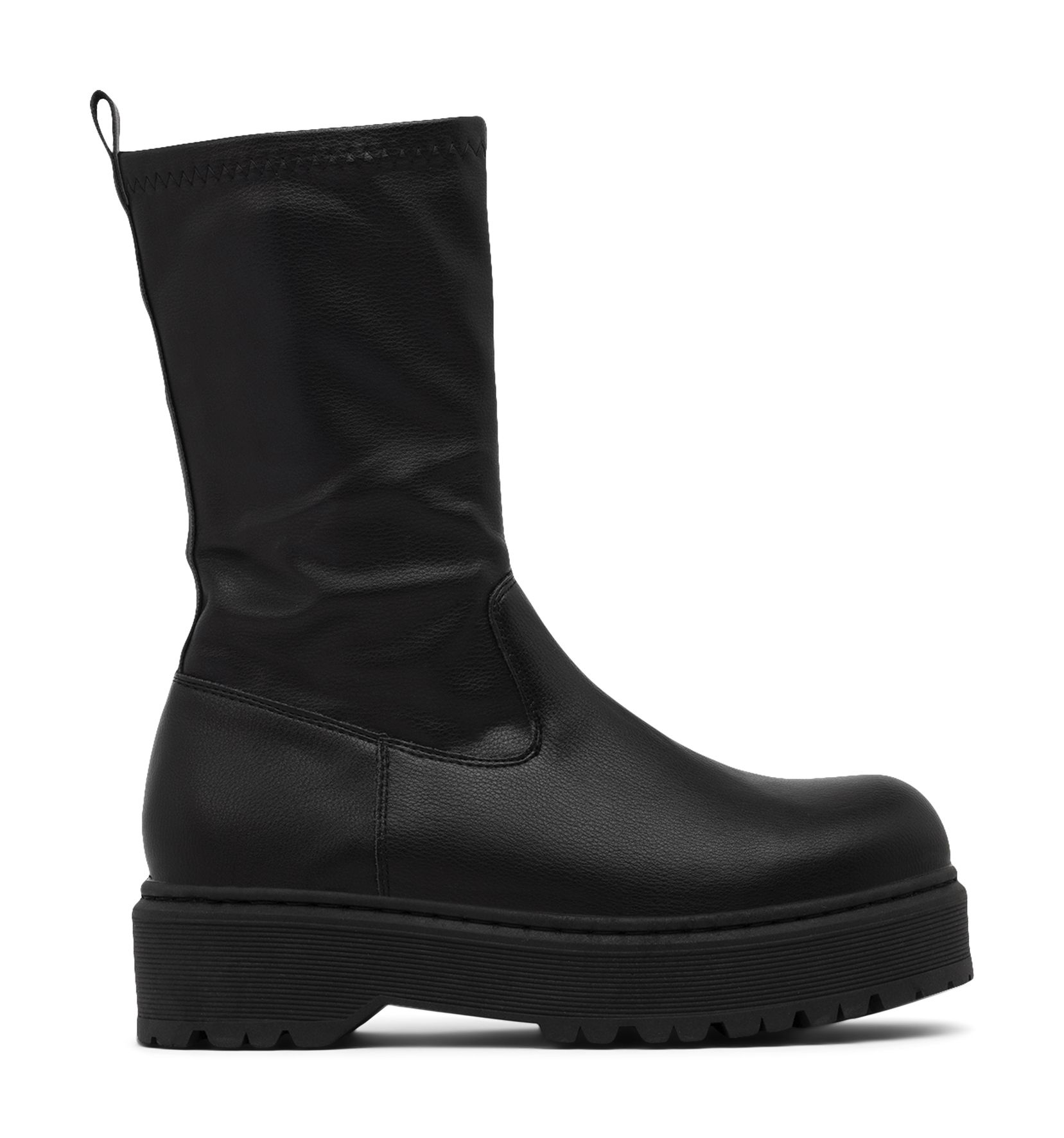 Vox - Svarta Deli Stretch - Boots - Storlek 40 - Bekväma