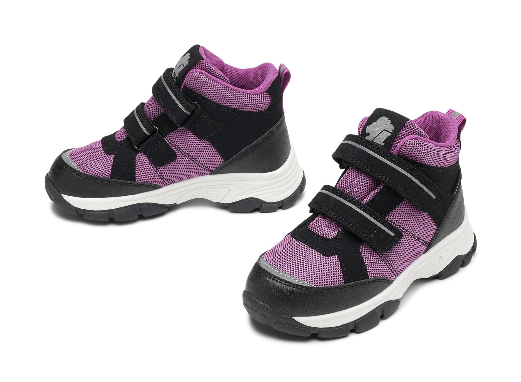 Lejon - Rosa Philly - Höga sneakers, waterproof - Storlek 32 - Greppsäker sula
