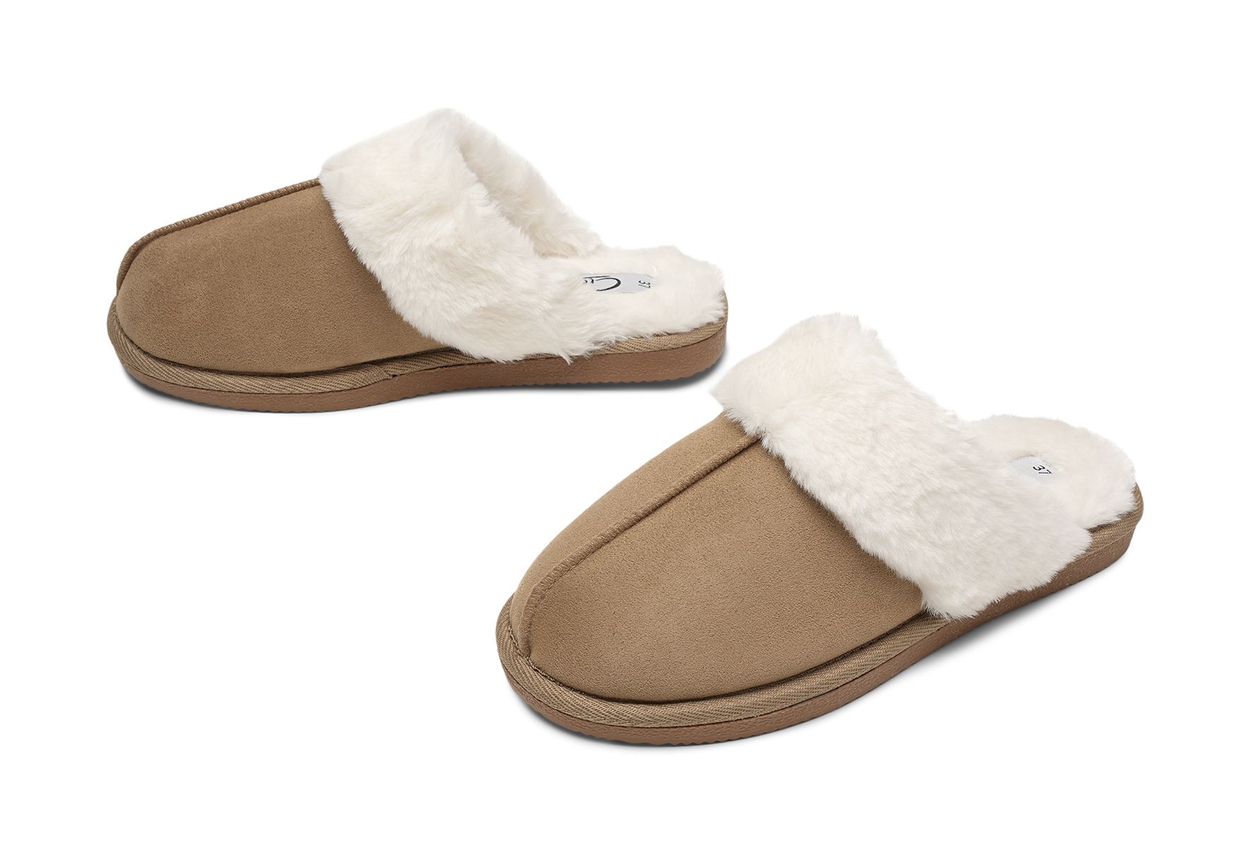 Clou - Beigea Elma - Tofflor - Storlek 40 - Lättviktssula